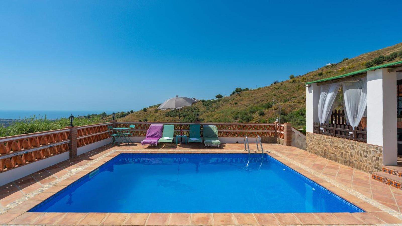 Вилла Cortijo El Mirador Frigiliana By Ruralidays Экстерьер фото