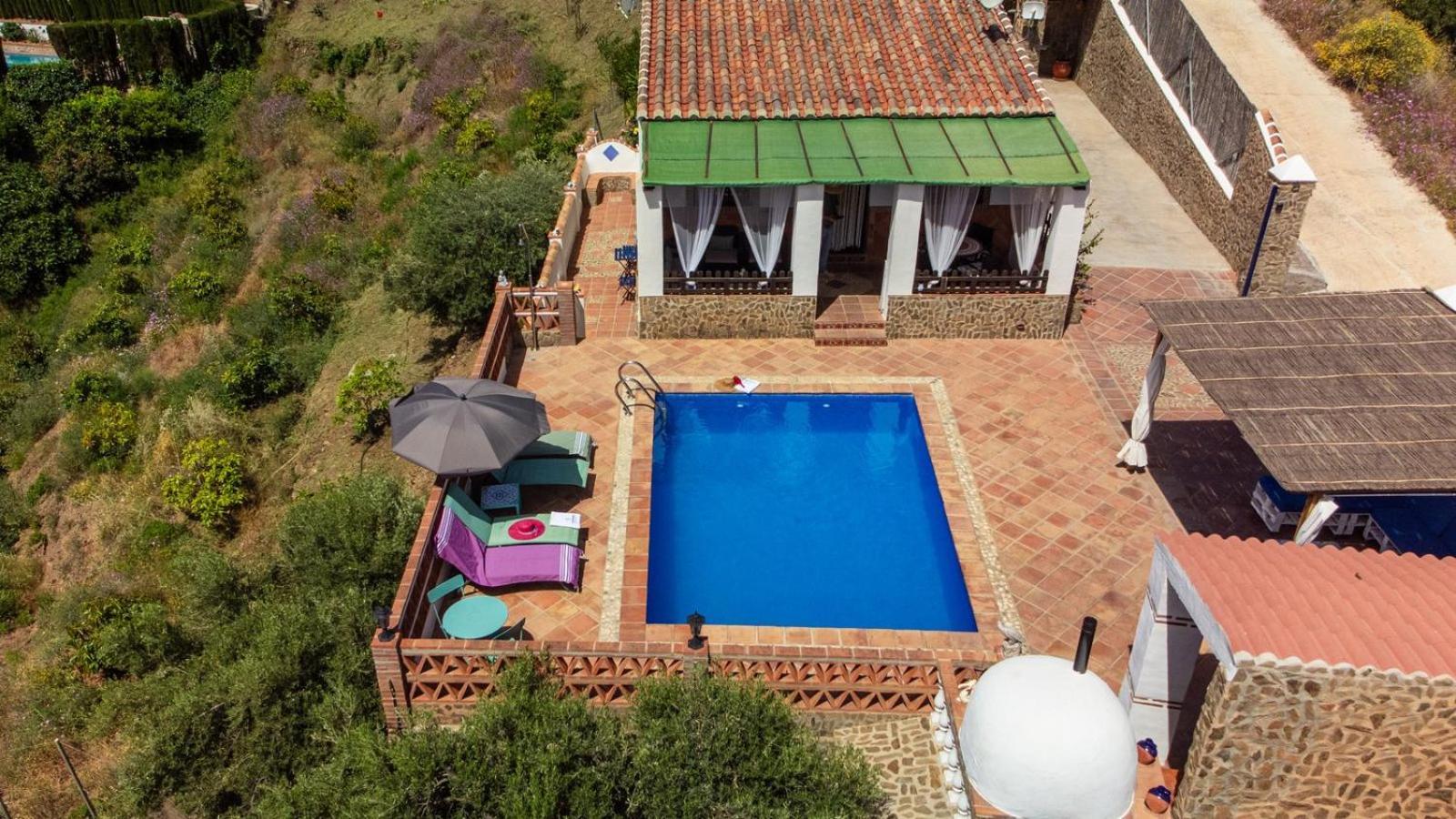 Вилла Cortijo El Mirador Frigiliana By Ruralidays Экстерьер фото