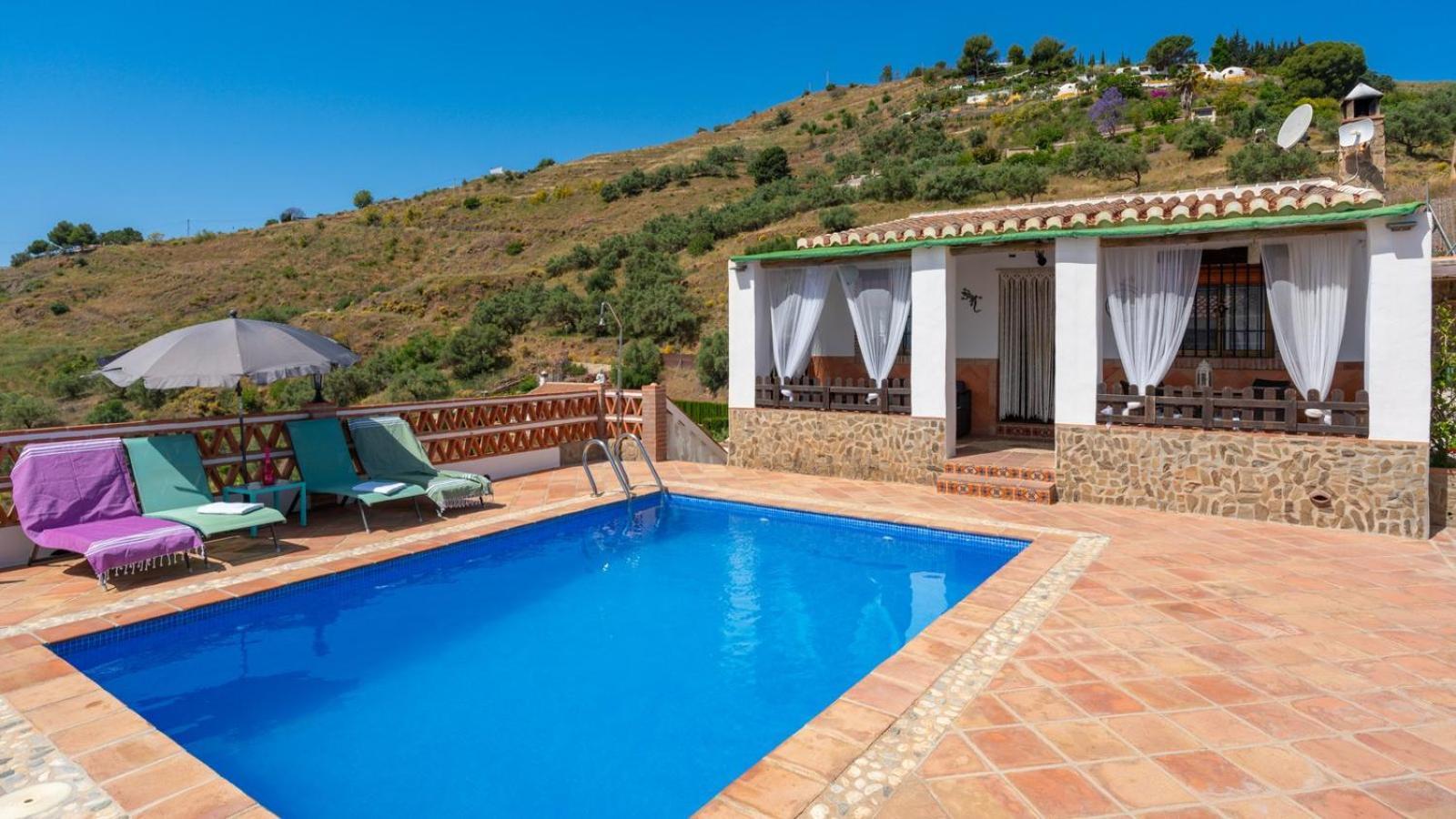 Вилла Cortijo El Mirador Frigiliana By Ruralidays Экстерьер фото